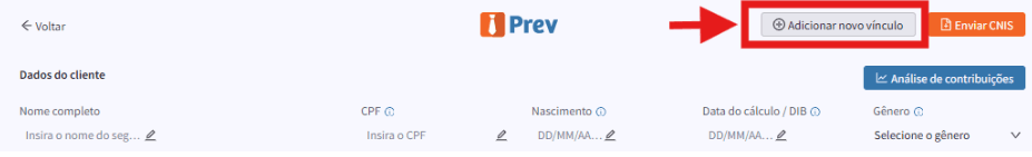 informar atividades laborativas